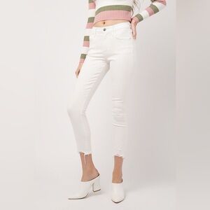 Agolde Sophie High Rise Skinny Crop